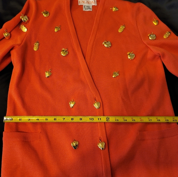 💥 !! ESCADA MARGARETHA LEY CARDIGAN  !!  💥 - Picture 9 of 12